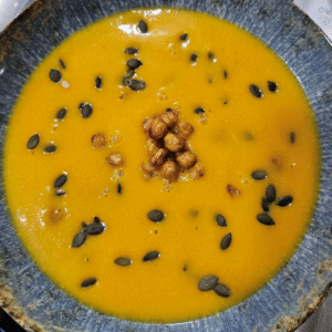 Cream of carrot soup